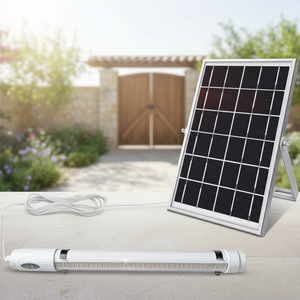 Lámpara Solar Colgante TSINYE con Panel Solar para Interiores y Exteriores, IP65, con Control Remoto, Encendido Automático del Anochecer <span class=keywords><strong>al</strong></span> <span class=keywords><strong>Amanecer</strong></span> - Product Image 5