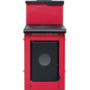 Estufa de Pellets de Madera Independiente con Combustión Lenta, Sistema Hidráulico de Alto Rendimiento, Calentador de Agua, Potencia de Calefacción de 14.8KW, Tanque de Combustible de 20Kg - Product Image 1