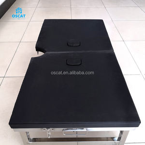 Meja pemeriksaan dokter hewan portabel kapasitas tinggi peralatan osiloskop bingkai baja diperkuat permukaan yang kompatibel dengan Gel untuk pencitraan <span class=keywords><strong>Ultrasound</strong></span> - Product Image 5