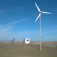 אנרגיה חלופי 3kw שמש רוח גנרטור 2000 ואט אנרגיה סולארית + 3000 ואט טחנת רוח היברידי כוח מערכת