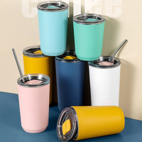 Gobelet isotherme en acier inoxydable de 560 ml, anti-fuite, avec couvercle, tasse de voyage à double paroi, pour boissons chaudes et froides