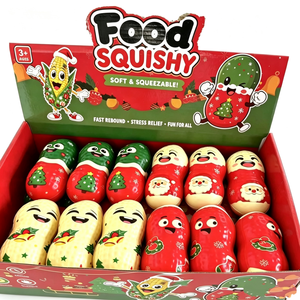 ของเล่นบีบถั่วลิสง PU บีบแล้วคืนตัวช้า บรรเทาความเครียด ของขวัญคริสต์มาสสำหรับเด็กชายและเด็กหญิงอายุ 15 ปี ของขวัญวันหยุด - Product Image 1