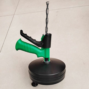 Sonda manuale <span class=keywords><strong>a</strong></span> spirale da 25 piedi per la pulizia di scarichi domestici, strumento per la pulizia di tubi e lavelli con alimentazione automatica - Product Image 4
