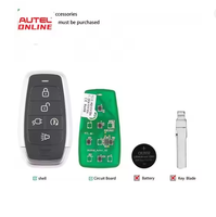 Autel IKEYAT005DL Clé intelligente universelle à 6 boutons pour les véhicules KM100 IM508 IM608