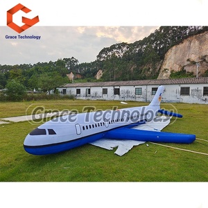 Réplique d'<span class=keywords><strong>avion</strong></span> gonflable publicitaire géant, modèles d'hélicoptères gonflables personnalisés pour décorations - Product Image 3