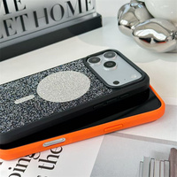Nouvelle coque scintillante pour iPhone 18 Pro Max/18 Pro/18/17 Air/16 Plus/15, coque de téléphone magnétique résistante aux chocs et anti-rayures, tendance