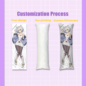 ปลอกหมอนอนิเมะ 2Way Tricot 160x50 ซม. ขายส่ง ผู้ผลิตปลอกหมอนตกแต่งสั่งทำได้ Dakimakura - Product Image 2