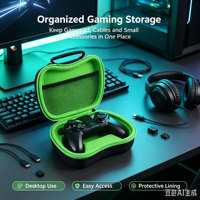 Étui de protection antichoc portable en EVA pour manette de jeu