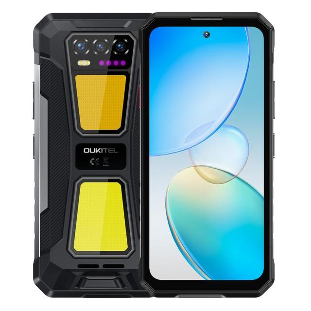 Original Oukitel WP58 Pro 5G Rugged Phone 8GB+512GB Dual Lights Mobile Phone 6.7 inch Android 15 Smartphone