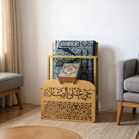 Soporte de Oración de Madera Blanca 2026, Estante para el Sagrado Corán, Soporte de Oración Musulmán, Decoración, Soporte de Madera para el Corán y Alfombra de Oración en Oferta