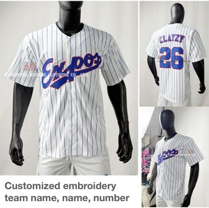 Jersey personnalisé et dégradé jeunesse femmes t-shirt Design unisexe uniformes De T-Shirt garçons hommes cousu numéro nom vêtements de baseball - Product Image 4