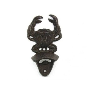 Abridor de Botellas de Cerveza de Hierro Fundido con Cabeza de Reno Personalizado, Figuras de Animales Negras Antiguas, Abridor de Botellas de Metal para Montar en la Pared - Product Image 4