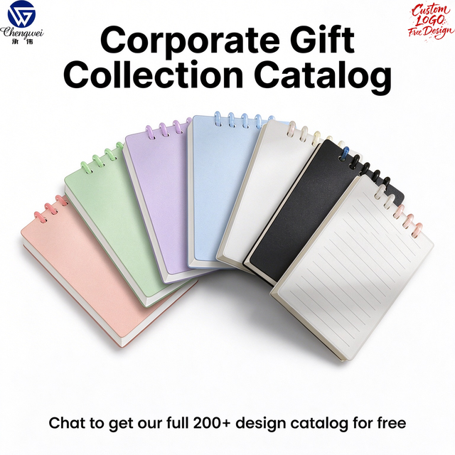 2026 Promotional Creative Sticky Memo Pad Colorful Hardcover Notepad Mini A7 Daily Planner Notebook for Office/School