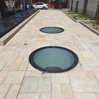 Ventana Abatible de Madera con Revestimiento de Aluminio y Aislamiento Térmico, Marco Negro, Eficiente Energéticamente, Insonorizada, para Terraza de Villa, Horizontal