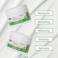 Crème hydratante et apaisante à l'aloe vera Nary Wholesale, crème visage rajeunissante et hydratante, soin beauté du visage.