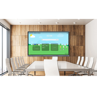 Tableau électronique intelligent avec cadre en aluminium pour bureau et éducation, tableau blanc interactif