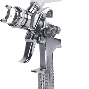 <span class=keywords><strong>Pistola</strong></span> <span class=keywords><strong>de</strong></span> Pintura Profesional <span class=keywords><strong>HVLP</strong></span> <span class=keywords><strong>de</strong></span> Grado Industrial con Certificación Reach, Alimentación por <span class=keywords><strong>Gravedad</strong></span>, con Vaso <span class=keywords><strong>de</strong></span> 600 ml para <span class=keywords><strong>Pintar</strong></span> Automóviles, Marca Action Tools - Product Image 1