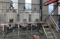 Machine commerciale de désodorisation de raffinage de pétrole brut/usine de raffinage d'huile de noix de coco de palme