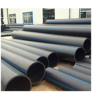 dn20-1200 Specification and PE Material hdpe pipe for fiber drip irrigation system cable