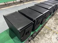 Altavoz de Subgraves LR10 TR18S de 10 Pulgadas, Conjunto de Altavoces de Línea Profesional Pequeños de Alta Potencia para Exteriores, Conjunto Completo