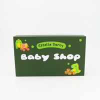 Festive Color Paper Box Foldable Scratch-Resistant Custom Pattern for Holiday Party & Wedding Favor Packaging