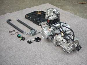 Nhà sản xuất OEM động cơ xe máy 6 số của Trung Quốc, lắp ráp động cơ xe máy Zongshen 4 thì 330cc làm mát bằng nước - Product Image 2