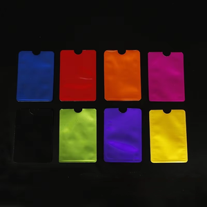 Porte-cartes en aluminium de qualité supérieure d'usine <span class=keywords><strong>Anti</strong></span>-démagnétisation <span class=keywords><strong>Anti</strong></span>-vol RFID Blindage Sac <span class=keywords><strong>Anti</strong></span>-<span class=keywords><strong>NFC</strong></span> Scanning - Product Image 4
