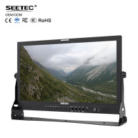 SEETEC-Monitor de transmisión LCD de 23,8 pulgadas FHD IPS, 3G-SDI/4K HDMI Pro, precio de fábrica al por mayor, logotipo personalizado OEM