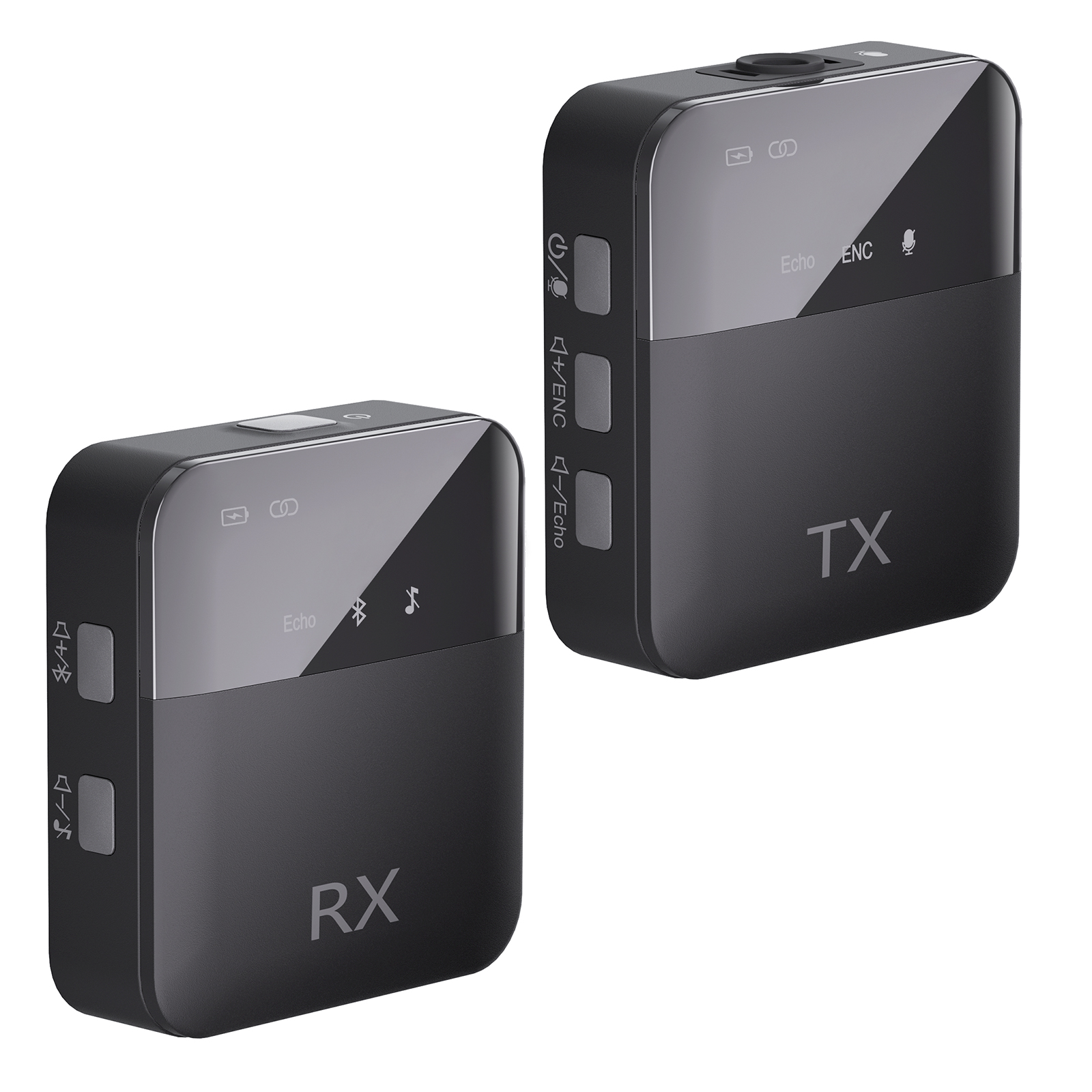 Беспроводной петличный микрофон 2,4G, портативный мини-микрофон для прямой трансляции, беспроводной петличный микрофон