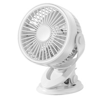 Ventilateur portable mini USB rechargeable avec lumière LED et diffuseur d'arômes, adapté au bureau, au dortoir, à la poussette, nouveauté 2024