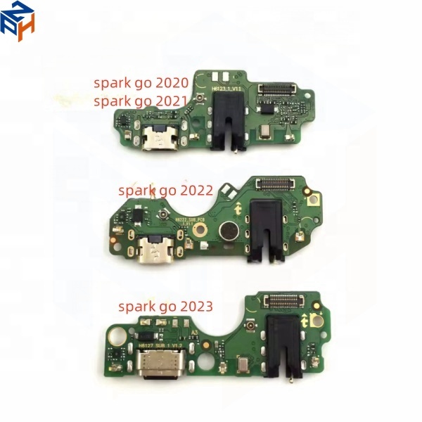 Charging Port Flex Cable for Tecno Spark Go 2022 2021 2023 2024 Spark 20 Kj5 Usb Charging Board Flex for Infinix Itel