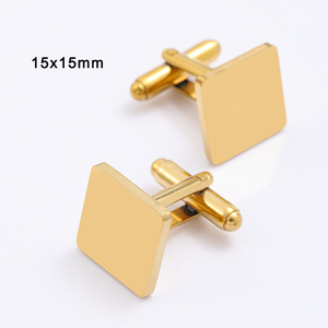 Mancuernillas de Acero Inoxidable Grabables por Láser, con Logotipo Personalizado, Estilo Francés, para Camisa de Vestir, para Hombres, Negocios, Bodas - Product Image 5