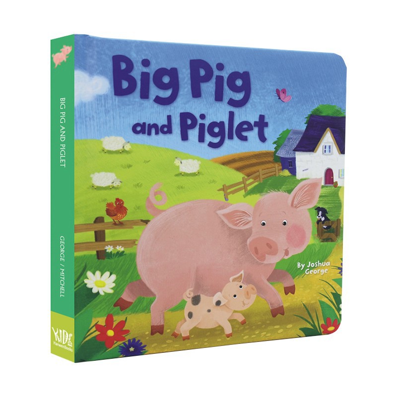 Big pig and piglet-big pig and little pig