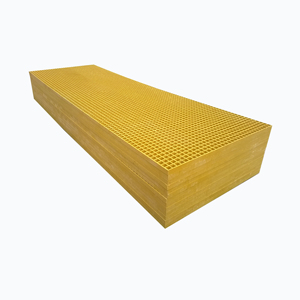ที่มีคุณภาพสูง FRP gratings ป้องกันไฟตัดการกัดกร่อนบริการมีสีต่างๆข้อกำหนดสต็อกใช้ในอุตสาหกรรม - Product Image 3