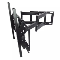 Soporte de Pared para TV CP402 de Movimiento Completo y Súper Resistencia, para Pantallas LCD de 26-55 Pulgadas, Soporte Articulado Ajustable, Base Giratoria de Acero para LED y Plasma