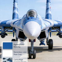Modèle d'avion gonflable sur mesure grandeur nature, hautement simulé, pour événements publicitaires extérieurs, résistant à l'eau