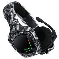 Vente directe d'usine Ancreu, casque de jeu Onikuma K20 de haute qualité, nouveaux modèles avec microphone pour PC, Xbox One, PS4