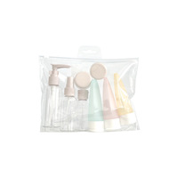 Ensemble de 11 flacons de parfum rechargeables, vaporisateurs, pour lotion, shampoing, gel douche, tubes de remplissage, conteneurs cosmétiques liquides de voyage, outil portable