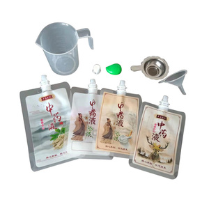 Sachet de médicament liquide autoportant de qualité alimentaire, emballage scellé portable pour usage médical - Product Image 6