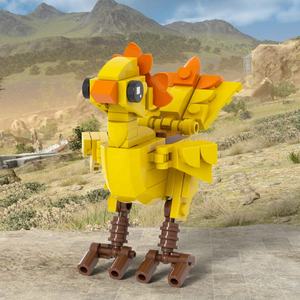 Moc1594 Laatste Fantasy Chocobo 88 Stuks Bakstenen Rollenspel Personage Fictieve Diereneducatie Bouwstenen Kids Cadeau Speelgoed - Product Image 2