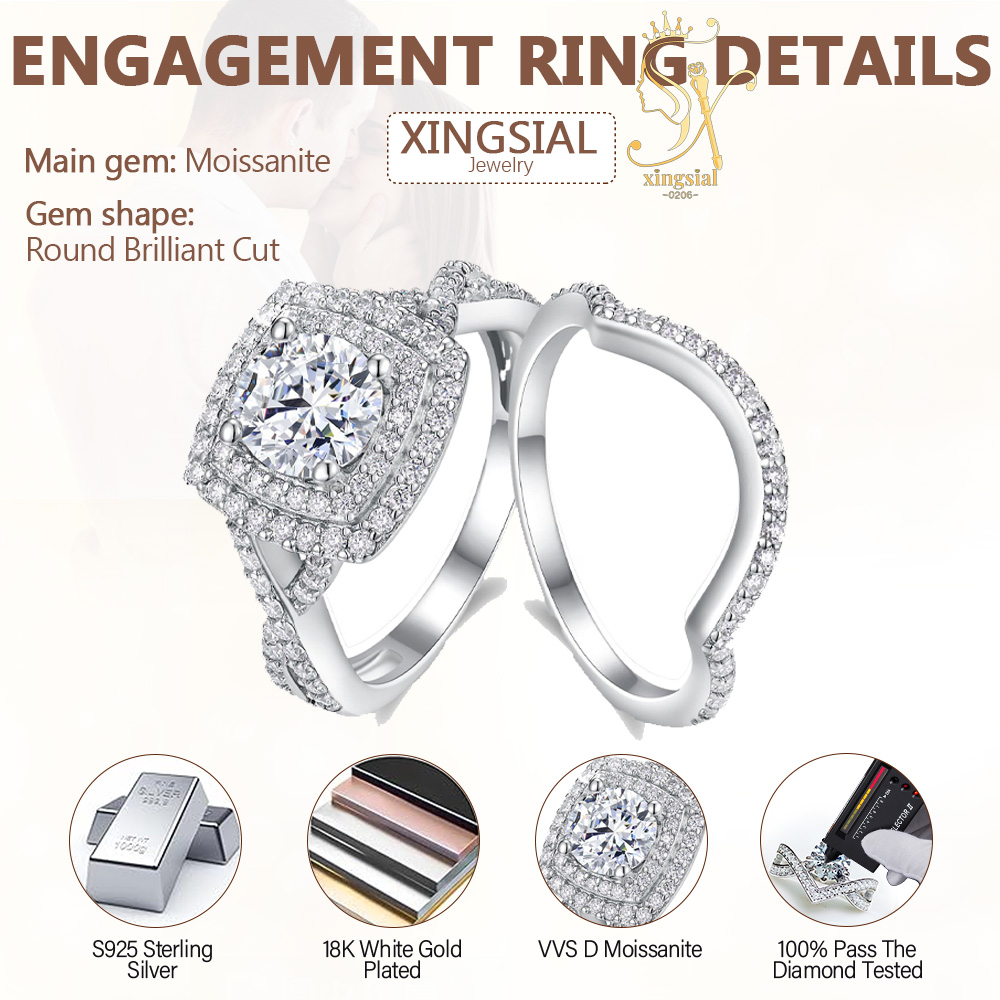 gra certified moissanite jewelry