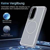 Étui de téléphone magnétique robuste et résistant pour Samsung Galaxy A17, double couche, protection antichoc, coque de protection mobile