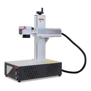 JPT MAX Raycus 20W 30W 50W 60W 70W Fiber Laser Engraver Fiber Laser Marking Machine with Rotary Fiber Laser Marker