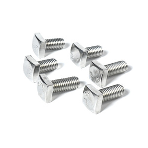 Tornillos de Cabeza Cuadrada con Ranura en T de Acero Inoxidable 304 de Fábrica Bibo Yaente, Tornillos de Cabeza T para Sistema de Montaje Solar M4-M12 - Product Image 4