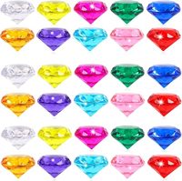 Diamants et pierres précieuses en acrylique pour jeux aquatiques et fêtes estivales à la plage