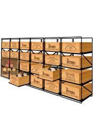 Minghou Nhà Máy Giá Eurocave Phong Cách Stackable Hầm Rượu Vang Hệ Thống Lưu Trữ Trượt Rượu Vang Trường Hợp Giá - Product Image 4