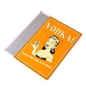 Ingrosso metallo pubblicità segno di latta appesa a muro piatto retrò stile birra segni Vintage targa decorativa - Product Image 4