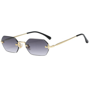 S31454 Fashion Ladies Rimless <b>Sunglasses</b> Rectangle Brand Designer <b>Square</b> Sun Glasses Trendy Unisex <b>Sunglasses</b> 2022 - Product Image 5