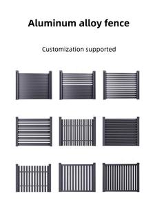 <span class=keywords><strong>Portail</strong></span> de jardin en acier VidaXL de style européen 1,75x4m noir à monter soi-même pour jardin, véranda, piscine, verger - Product Image 5