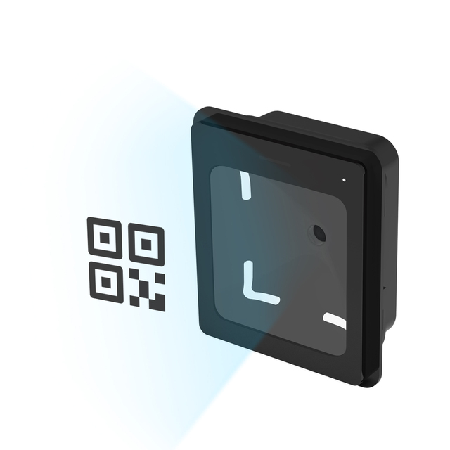 Feocey FC8130 Large Window USB Interface Android Barcode Scanner 2D Payment QR Code Platform Fixed Mount CMOS Stock